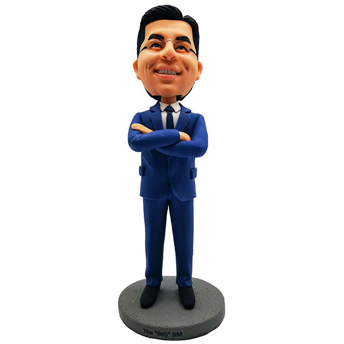 custom businessman bobblehead