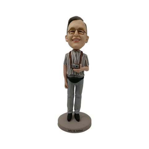Photographer custom bobblehead