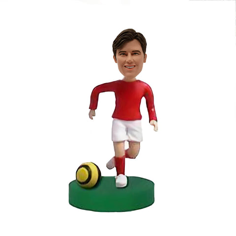 Soccer player bobblehead